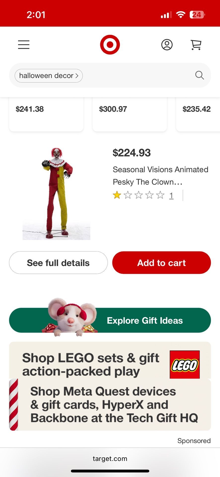 Animated Pesky The Clown 