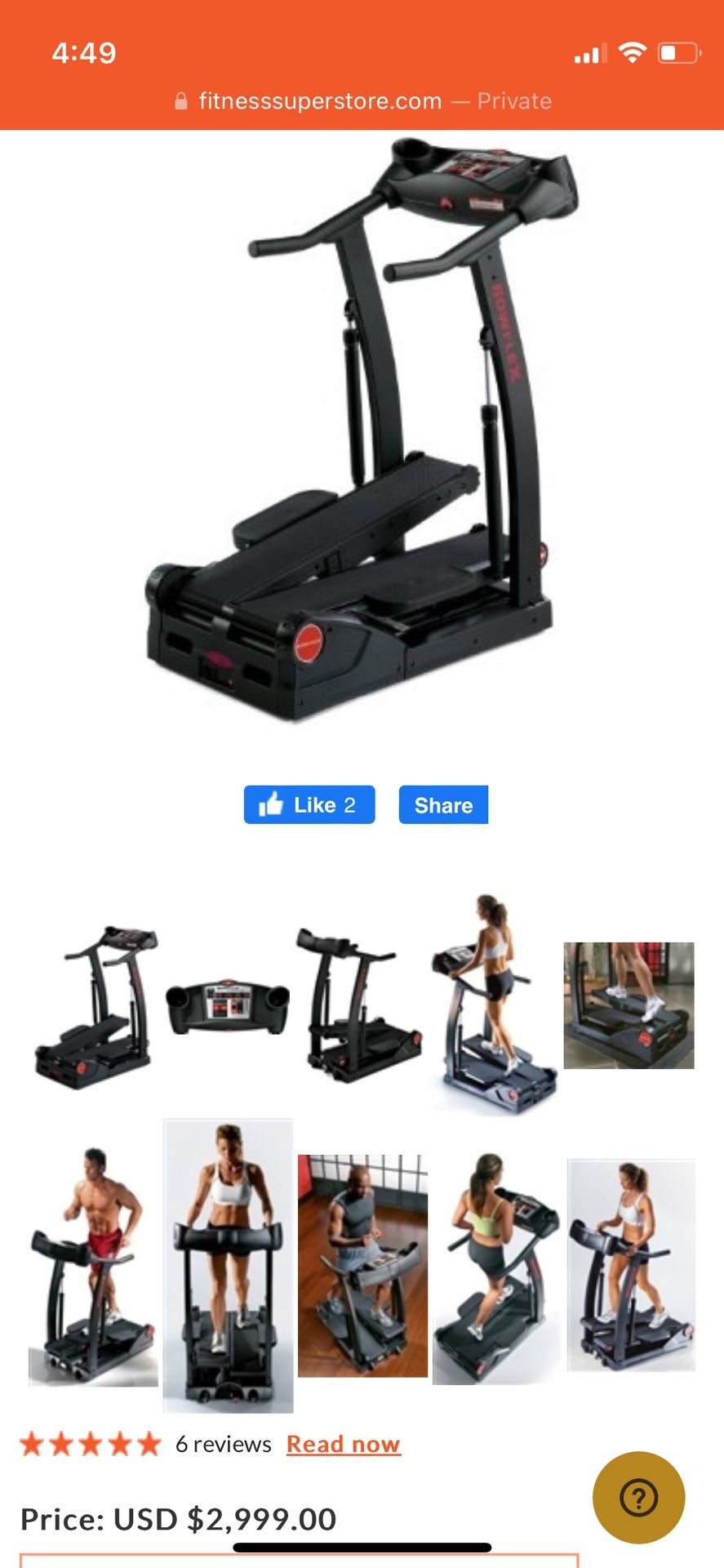 Bowflex Treadclimber TC5000 for Sale in Tuckahoe NY OfferUp