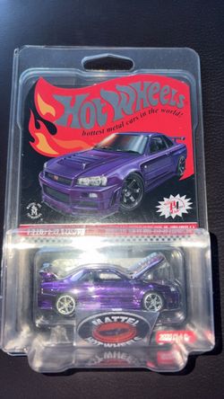 Hot wheels 2020 RLC R34 with patch and pin