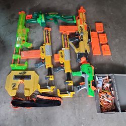 Nerf Toy Guns LOT MUST SELL ASAP 