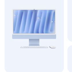 24-inch iMac (M3) in Blue