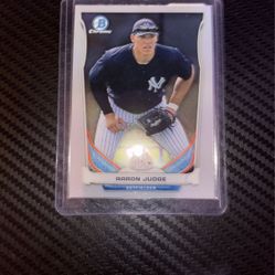 2014 Aaron Judge Bowman Chrome Rookie Card