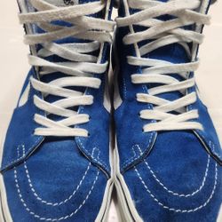 Blue Hi-Top Vans