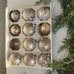 Vintage Christmas Ball Ornaments
