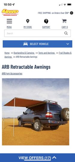 Arb Camping 9 Foot Awning