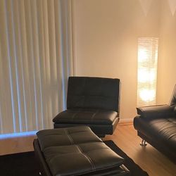 Black Futon Couch Chair ONLY