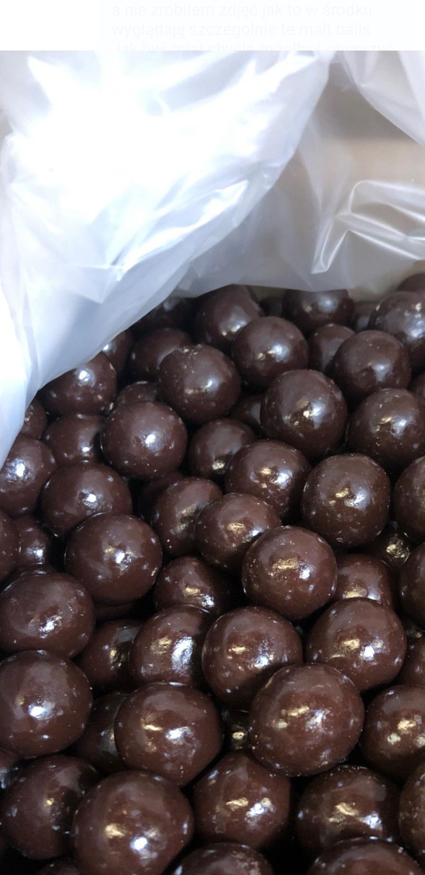 Dark or milk chocolate malt balls box of 15 lbs