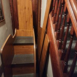 Top Bunk Only With Mattress and Stairs