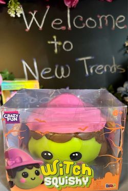 Crazy Fun Witch Squishy