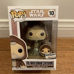 Funko POP! Obi-Wan Kenobi Tattooine Amazon Exclusive Brand New