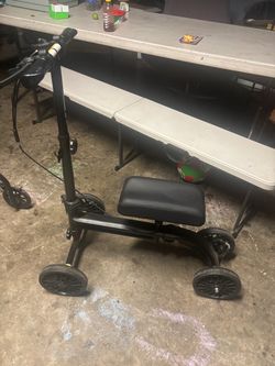 Knee Scooter Walker with Hand Brakes