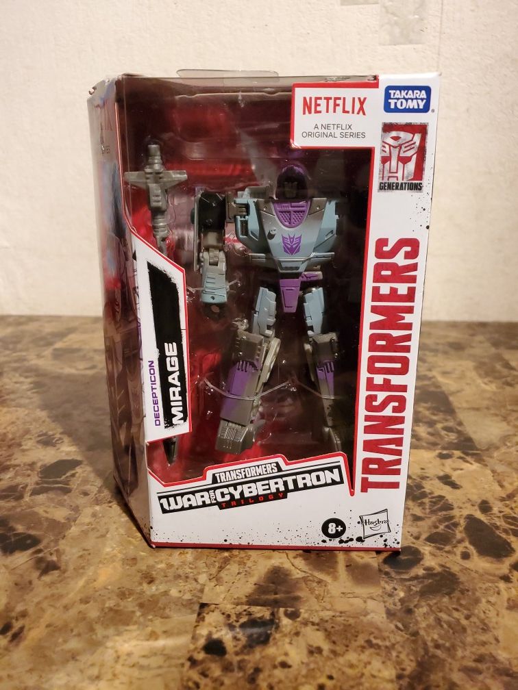 Transformers War for Cybertron Trilogy Netflix Original Series Decepticon Mirage