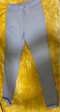 NEW Light Gray Pants Slim Fit