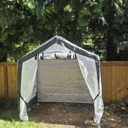 Miracle-GRO 6' x 4' x 6' Outdoor Mini Walk-in Greenhouse Plant Tent