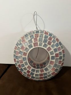 Decorative glass piece