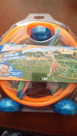 Water Sprinkler Kid's Play ft Water Wiggles 5yr up