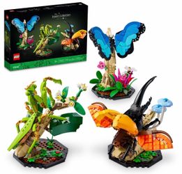 LEGO 21342 Insect Collection Ideas Butterfly Mantis Beetle Factory Sealed NEW
