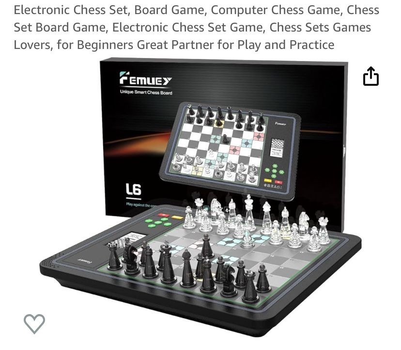 New FEMUEY electronic computer chess set