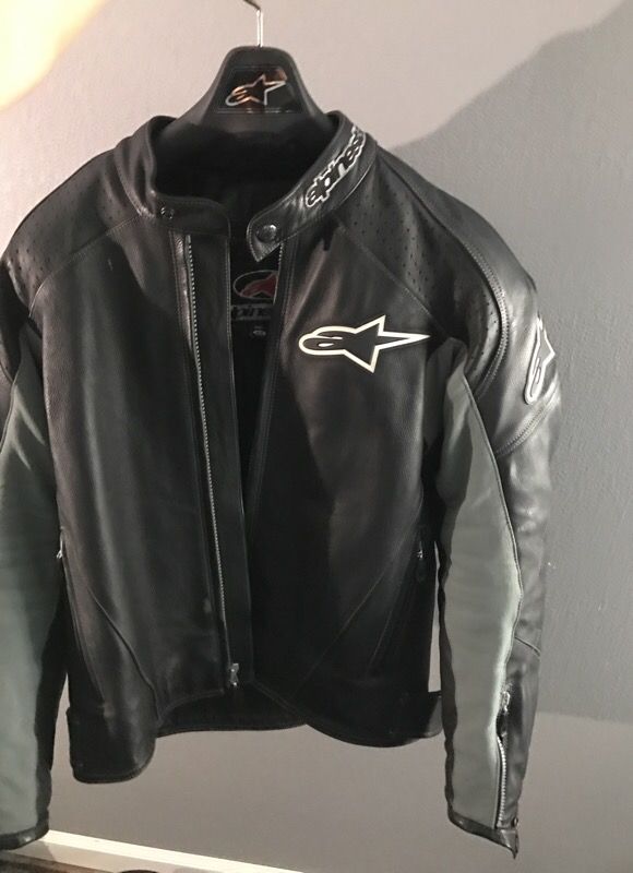 Used Alpinestar All Leather Jacket No Rips In Very Good Condition Used Alpinestar All Leather Jacket No Rips In Very Good Condition Size 42 For San Jose Ca Offerup