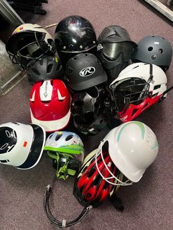 Sports Helmets CLEARANCE-Prices from $5-