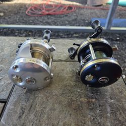 Pair Two Ambassadeur Reels 5500c3 And 550 