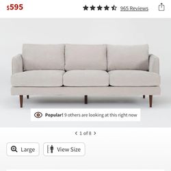 COUCH FOR SALE *** MUST PICK UP***