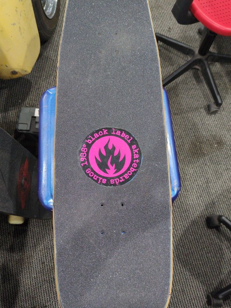 Black Label Skateboard Deck