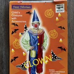 Kid’s Clown Halloween Costume