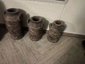 Floor vases