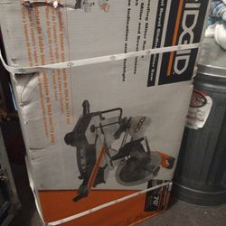Ridgid Table Saw(NEW) Unopened And Straps
