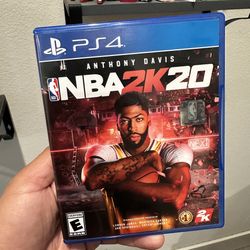 NBA 2K20 - Sony PlayStation 4 Like New Anthony Davis LA Lakers