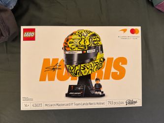 LEGO McLaren F1 Lando Norris Helmet 43023 – Brand New Sealed