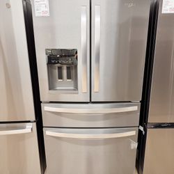 New Whirlpool 36" French Door Refrigerator WRMF3636RZ