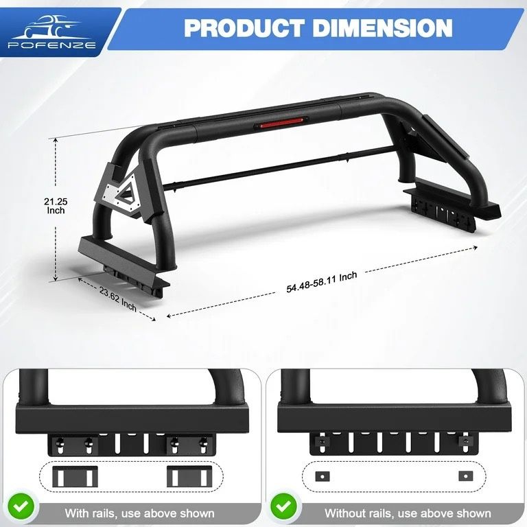 Roll Bar For Mid Size Pickup