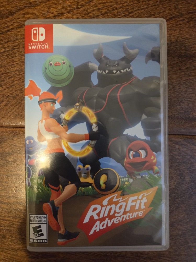 Ring Fit Adventure (Nintendo Switch) – Game Cartridge & Case Only – Like New