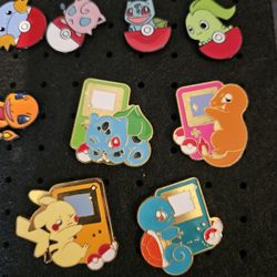 Pokemon Huggers Pin Pack 