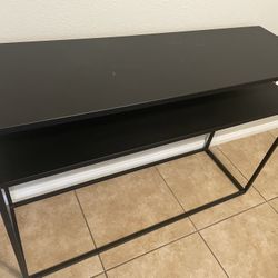 Hall Table- Black Metal