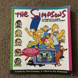 The Simpsons book $ 10