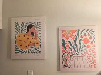 Art on canvas
