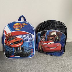 Blaze & The Monster Machines & Cars Toddler Backpacks