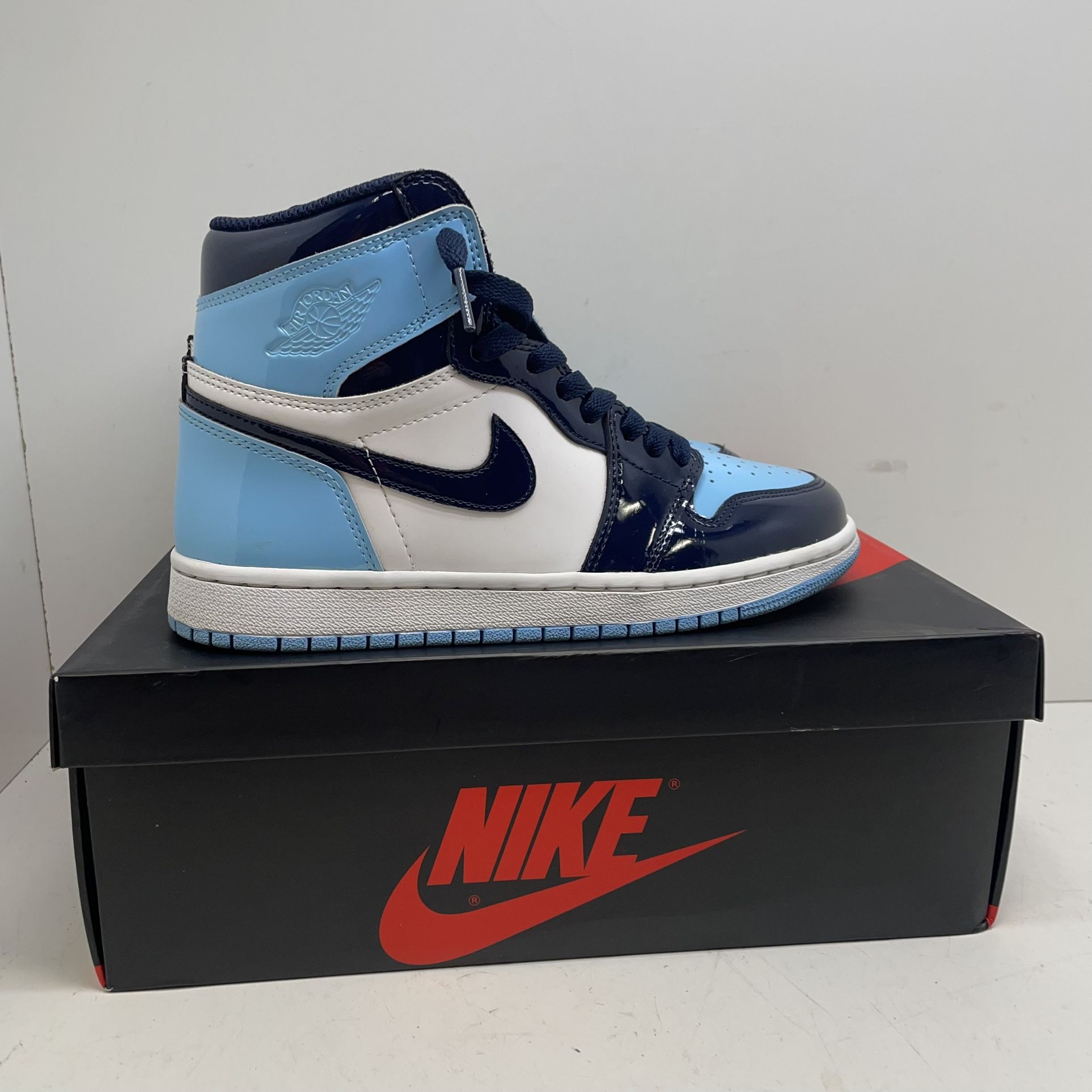Jordan Retro 1 Women’s High UNC Patent Shoes 201642