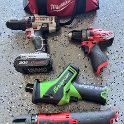 Milwaukee Snap On Porter Cable Power Tools 