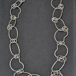 Ippolita Sterling Silver Designer Link Necklace 