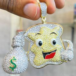 Toast Money Bag Pendant 