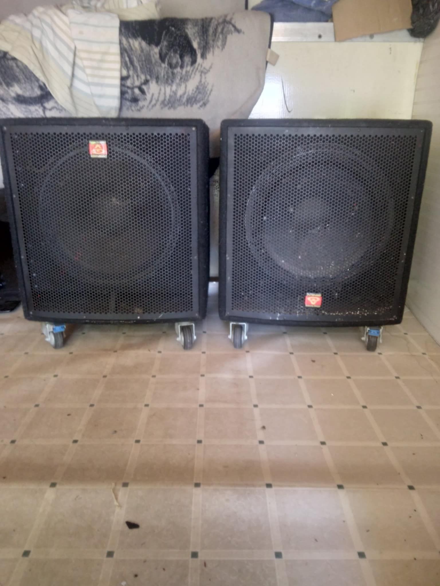 Two 18” Dj Cervi Vega