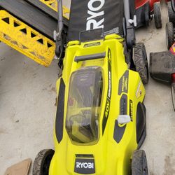 Lawnmower Riobi Bateria Y Cargador 