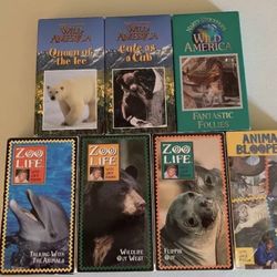 Animal Educational Children’s VHS Tapes