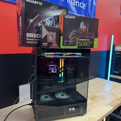 Custom RTX 5060Ti Gaming PC. Only $50 Down With No Credit Financing!