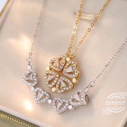 S925 Silver Sterling Lucky-Four-leaf Multi-style Necklace 