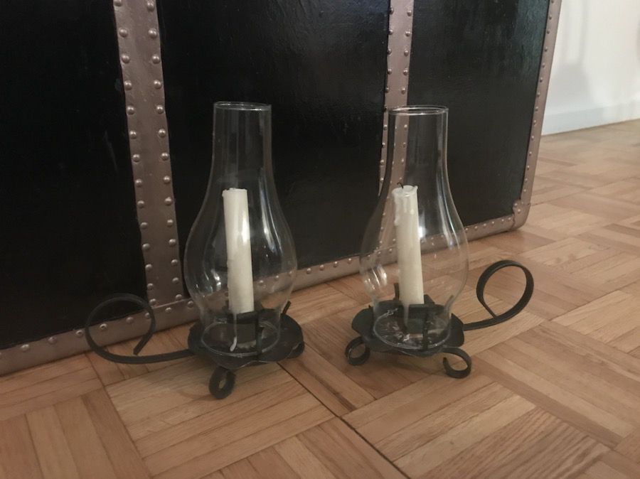Antique Candle Holders